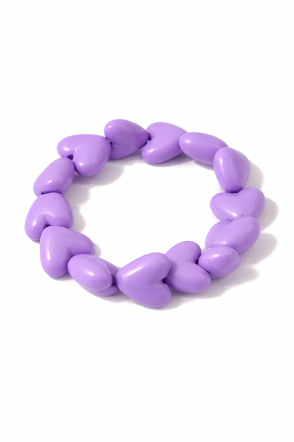 Love armband paars