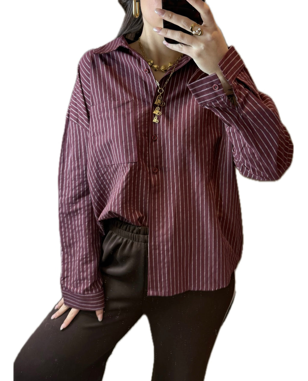 Casey Blouse Bordeaux