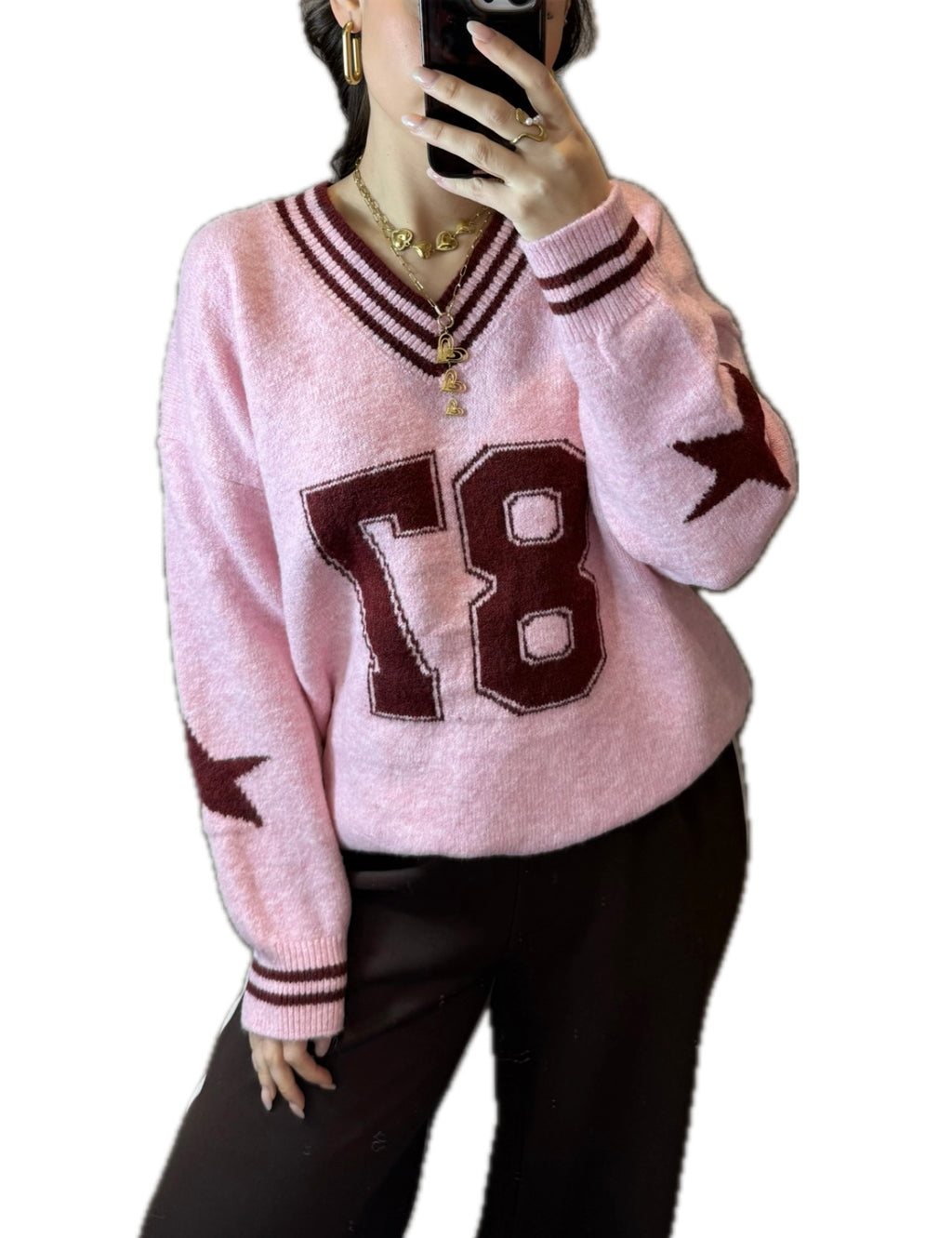 Vera baseball sweater