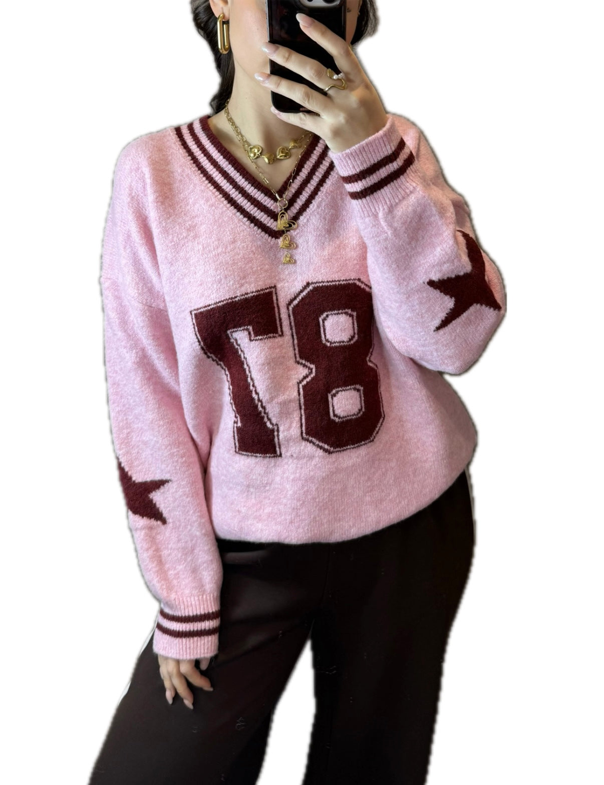 Vera baseball sweater