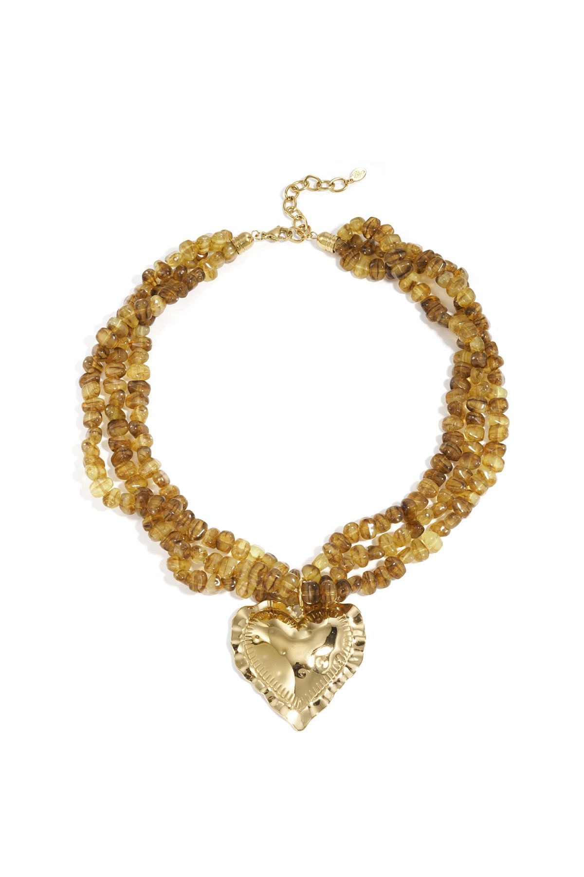 Kralenketting met groot hart