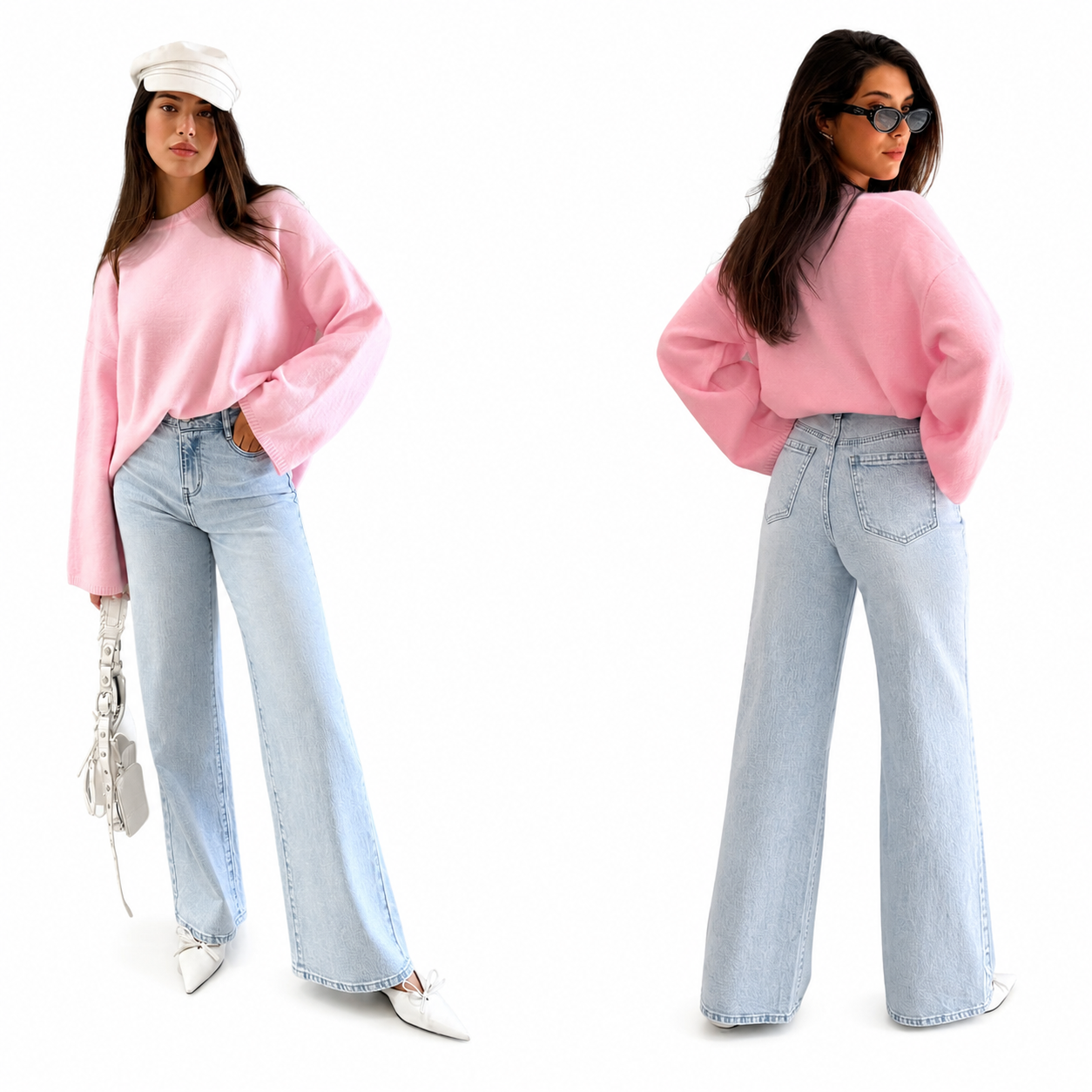 Jeans wide leg