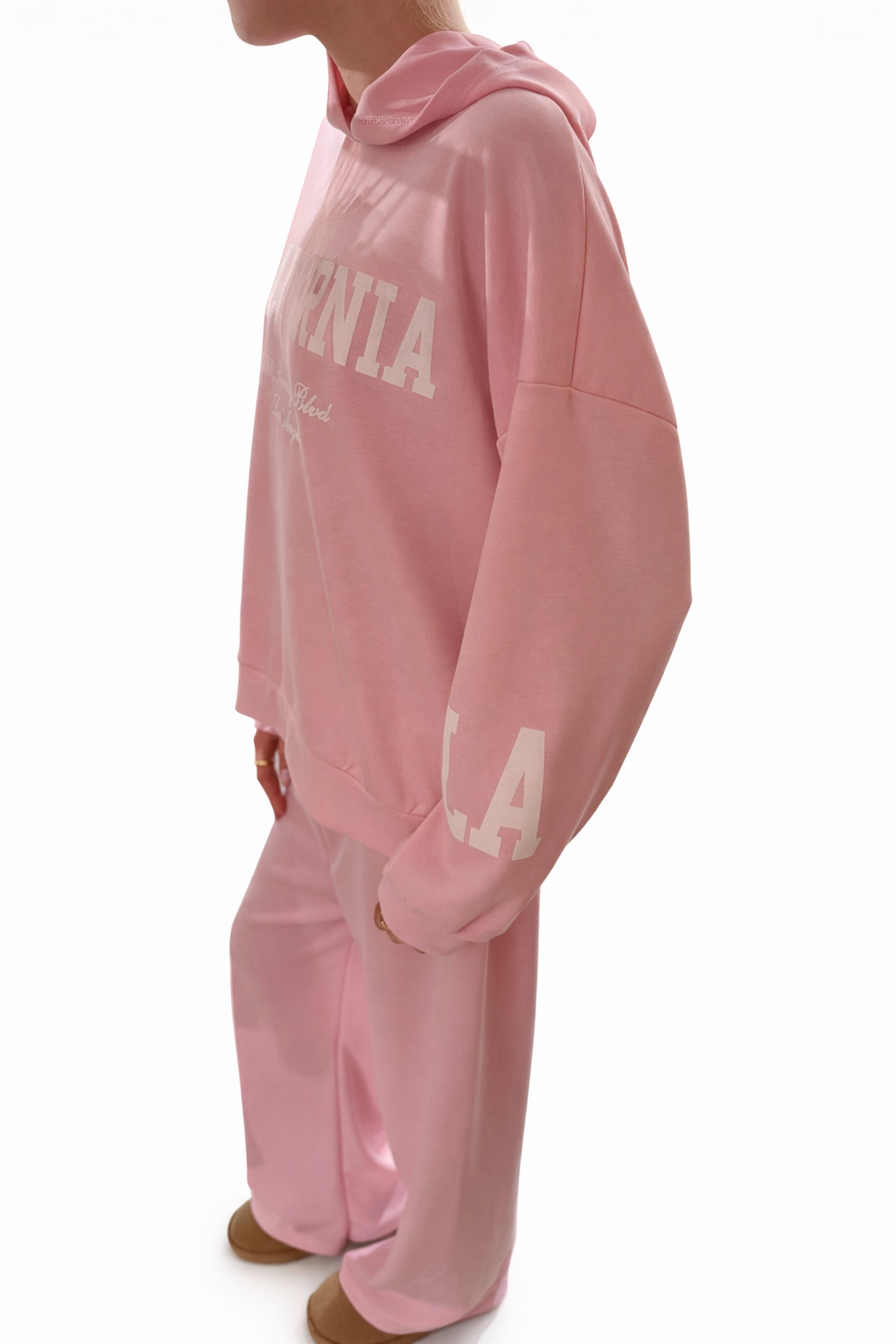 Nancy jogging pak roze