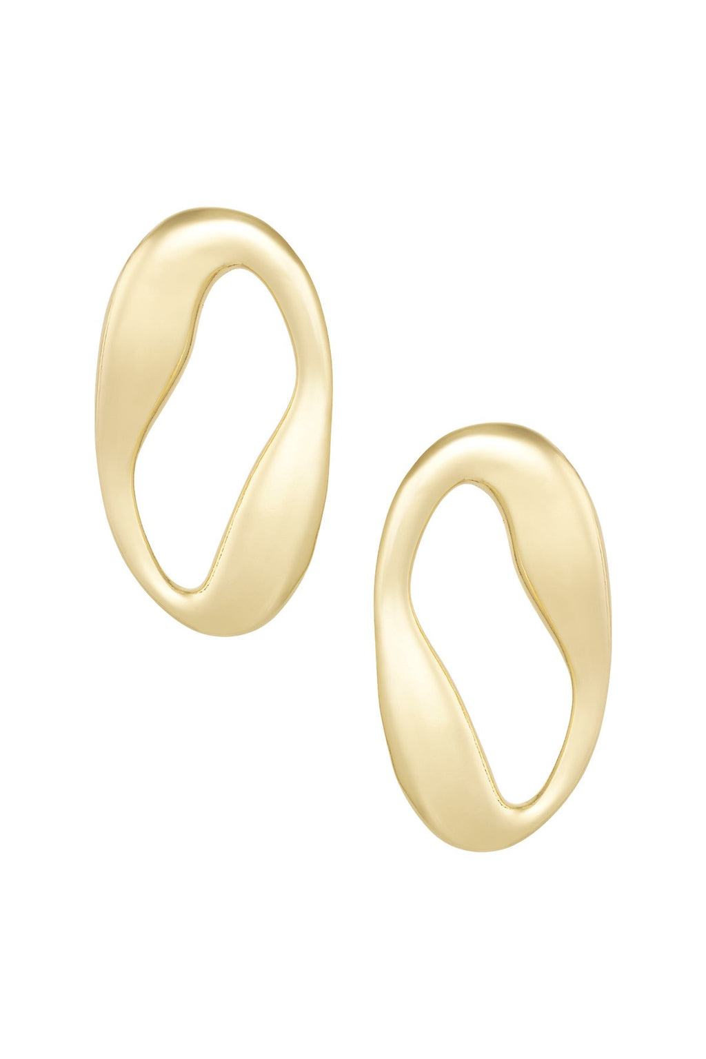 Whisper of elegance oorbellen goud