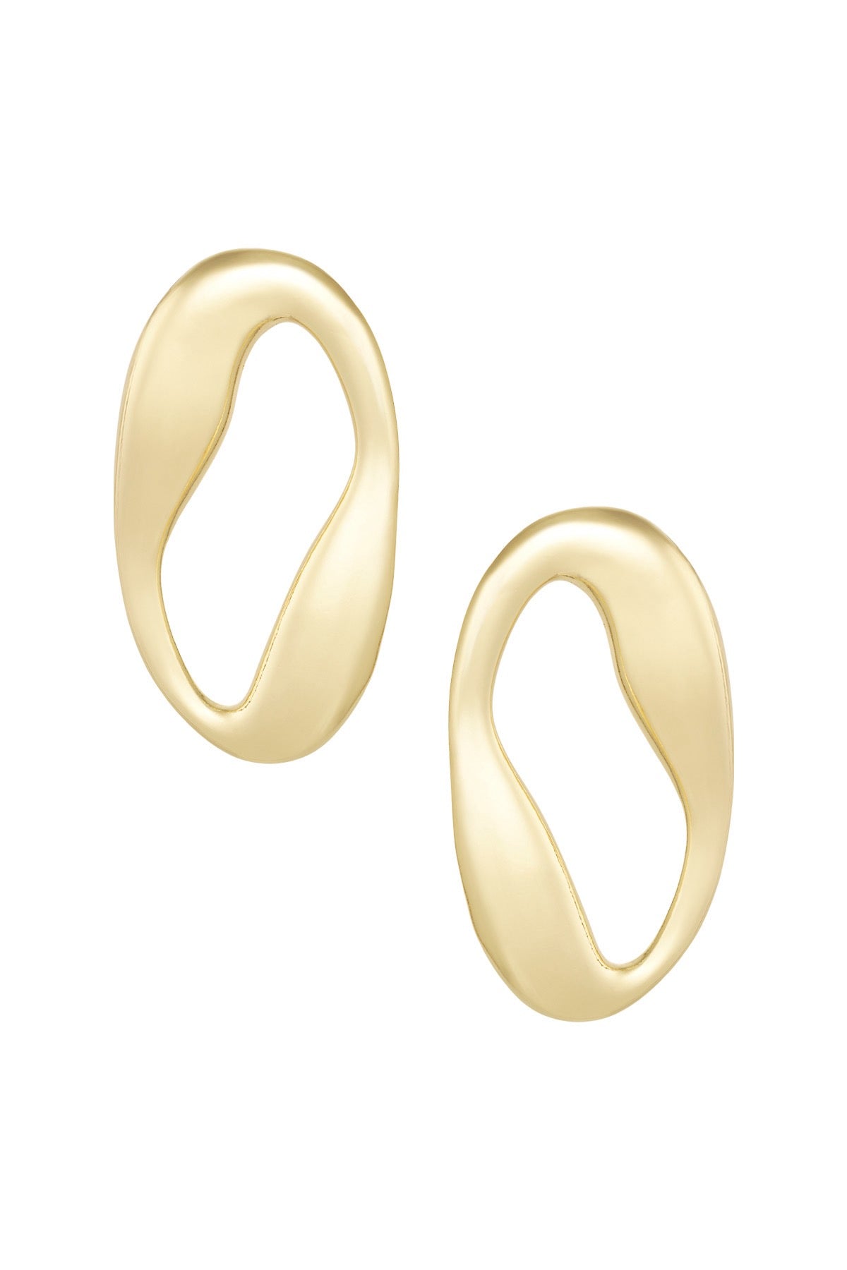 Whisper of elegance oorbellen goud