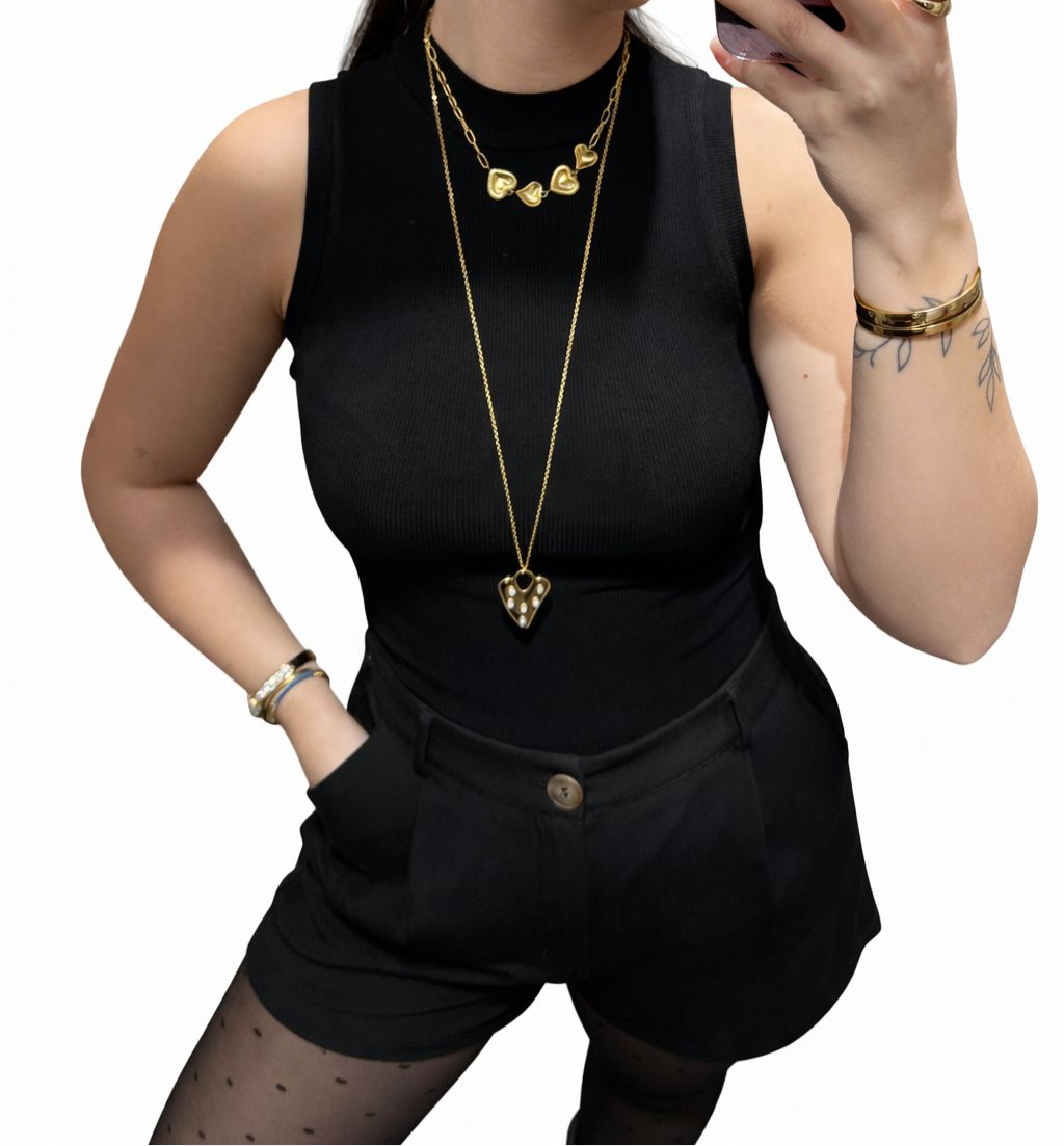 Fay basic zwarte body
