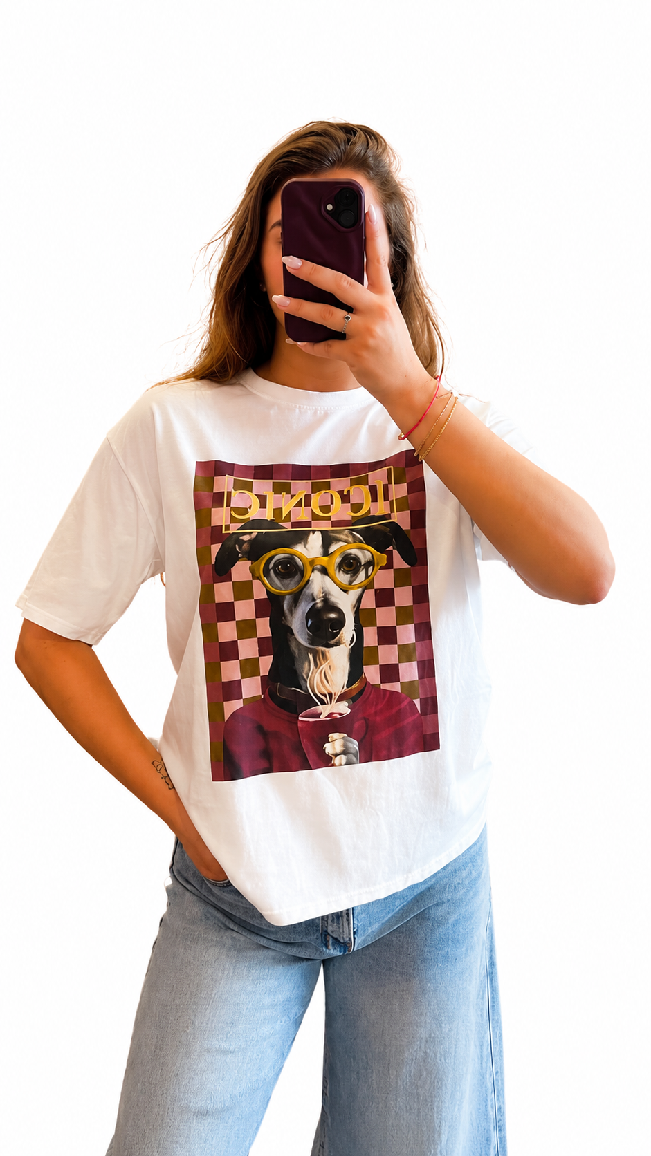 Iconic shirt Bordeaux