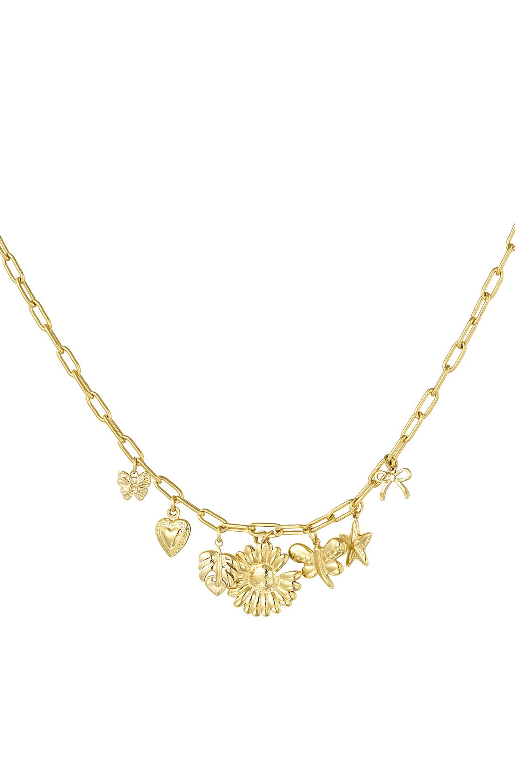 Botanical bliss ketting goud