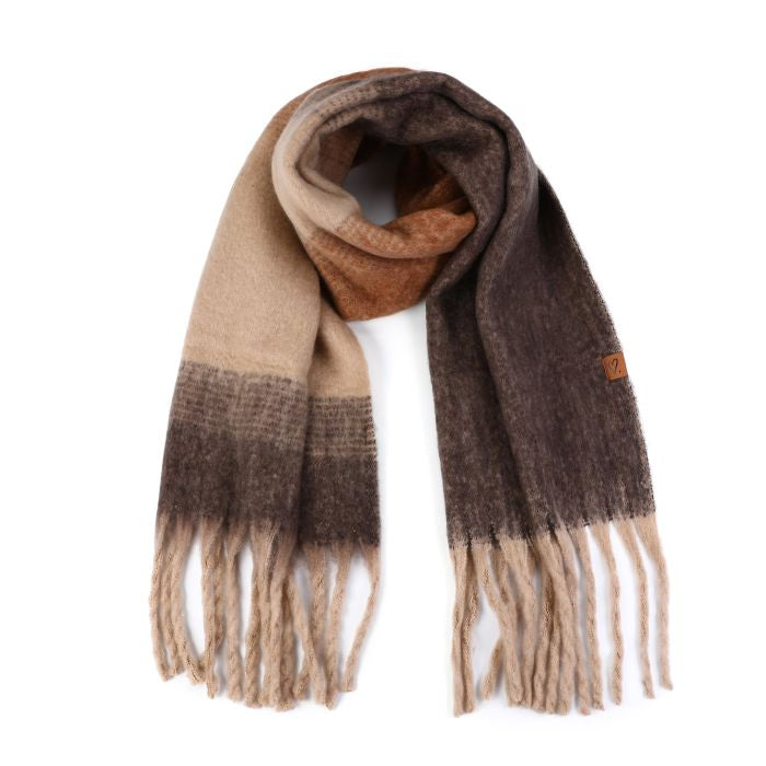 Sjaal bruin