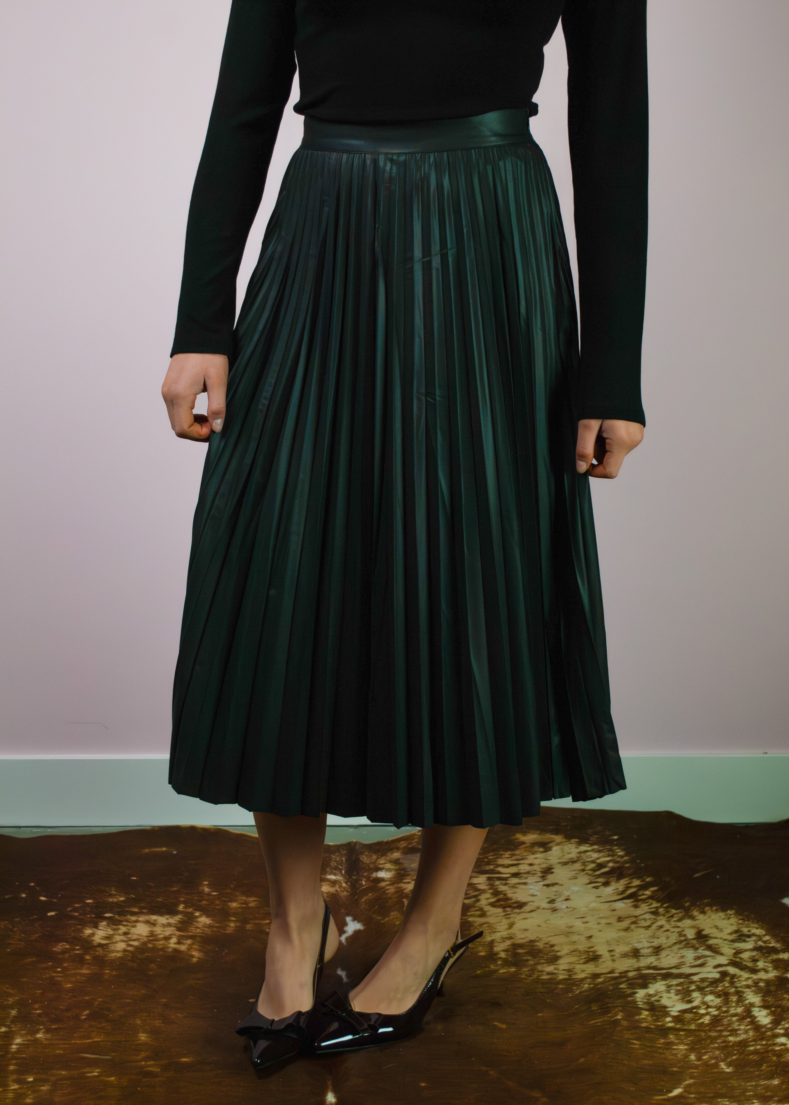 Helena maxi rok zwart