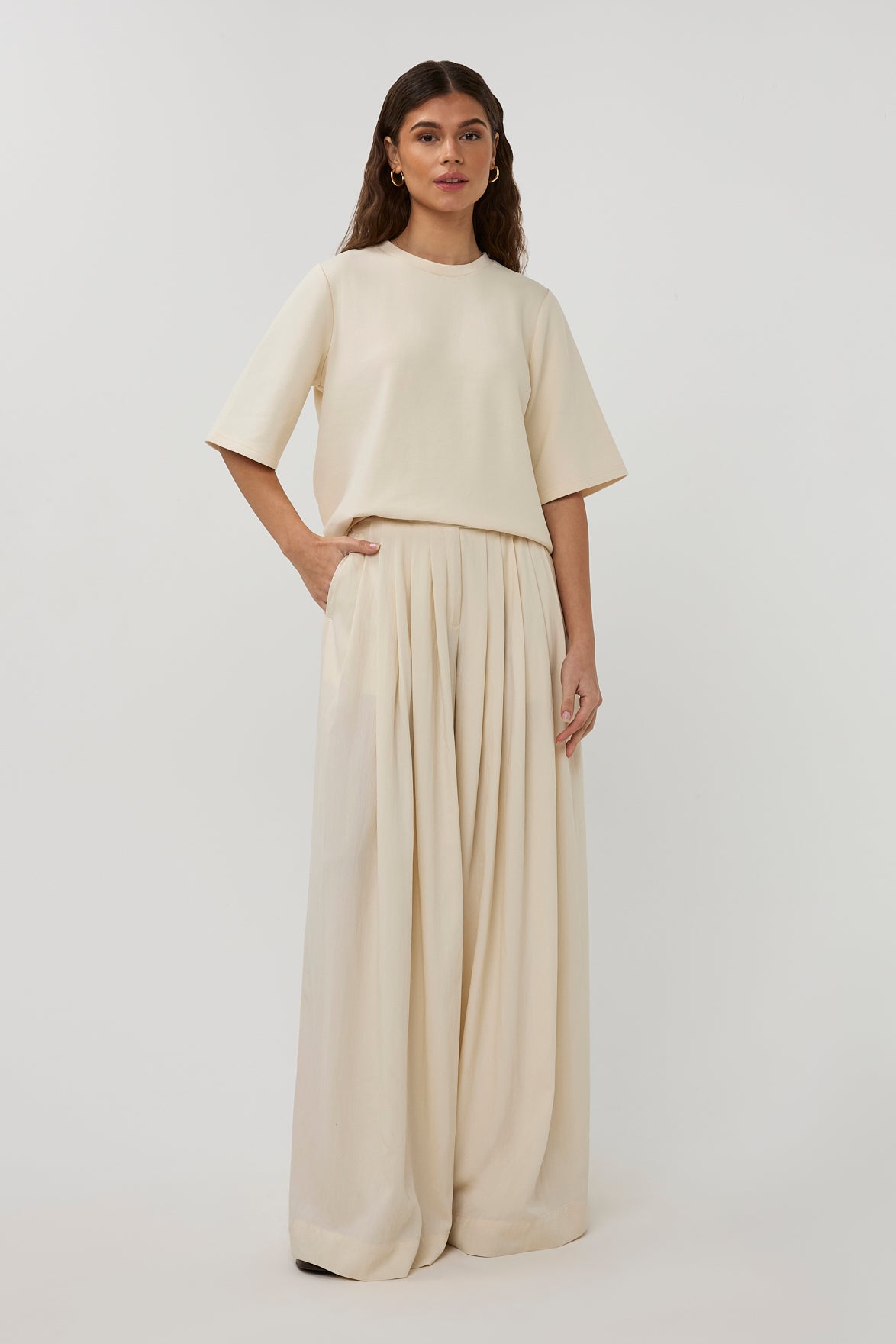Studio Amaya beige pantalon