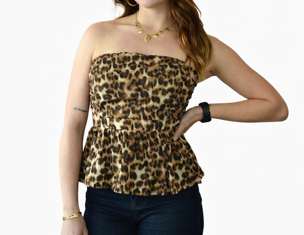 Bandeau top panter