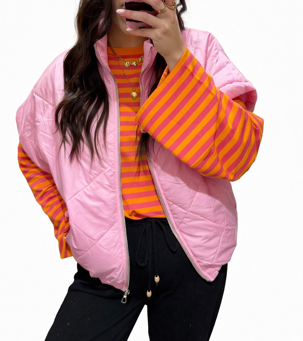 Zara gilet roze