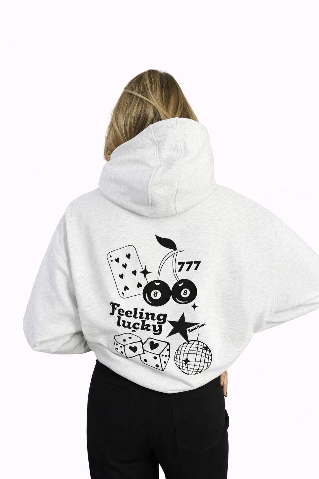 Millie Hoodie met print