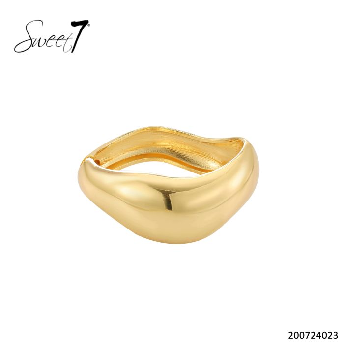 Clip bangle gold