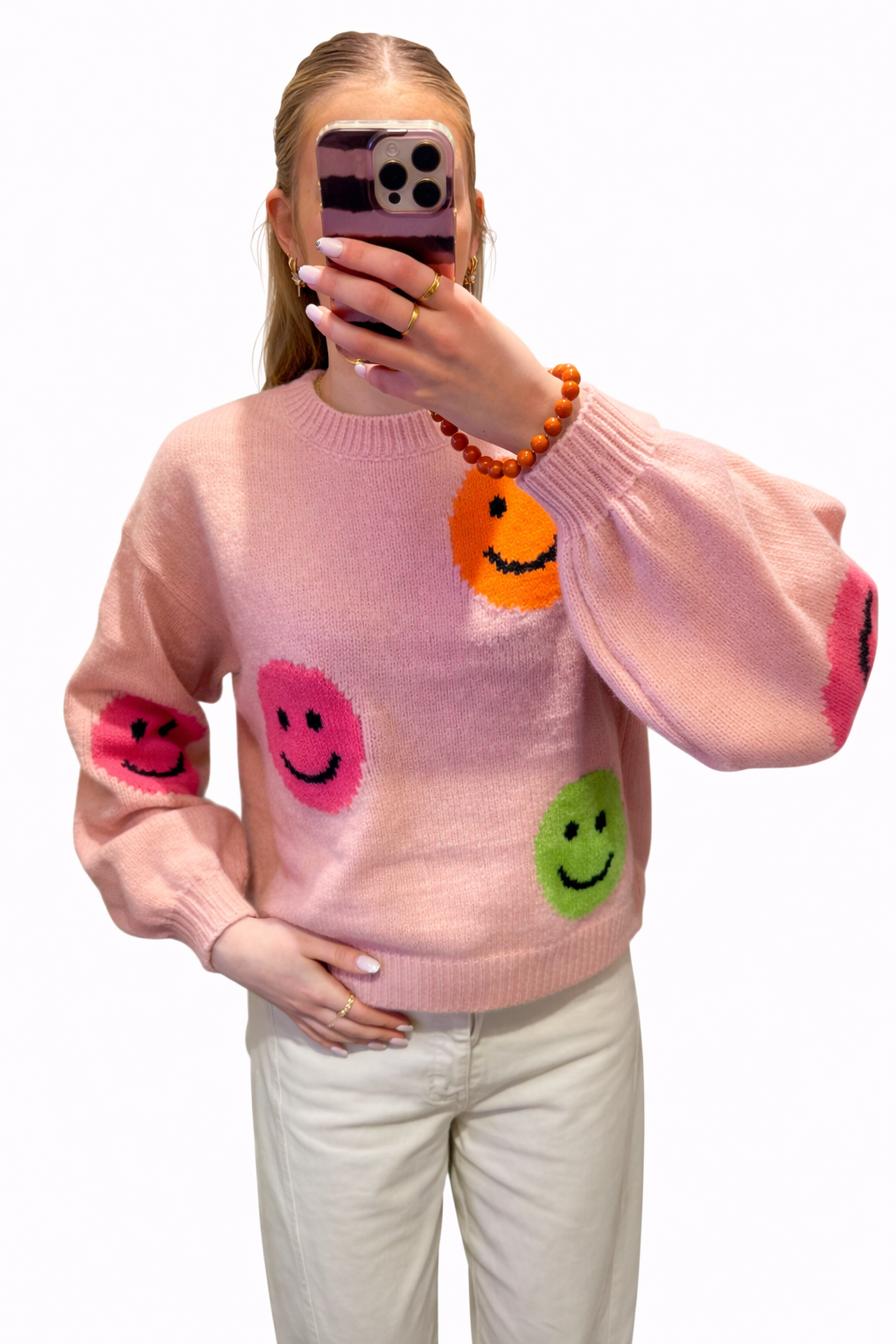 Kelly sweater roze