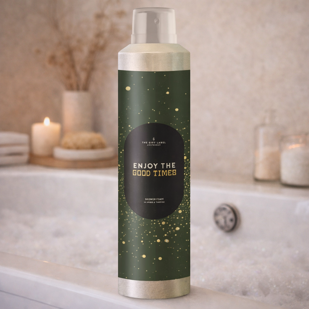 Shower foam- Enjoy the good time