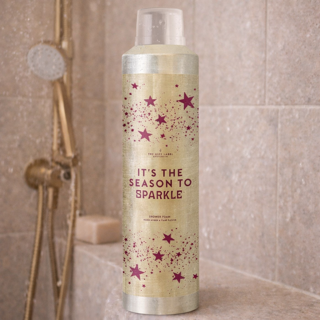 Shower foam - It's the season to sparkle