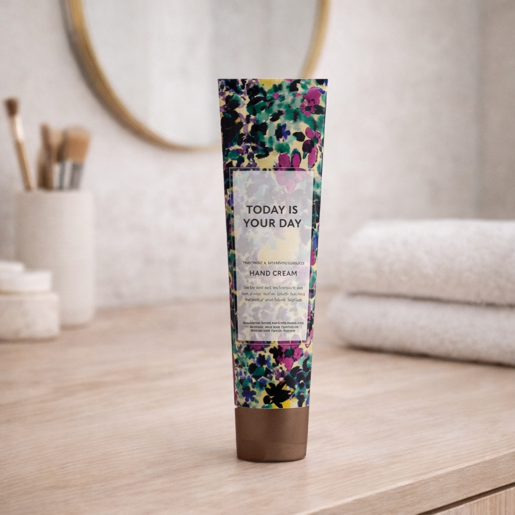 Hand cream tube - Today is your day