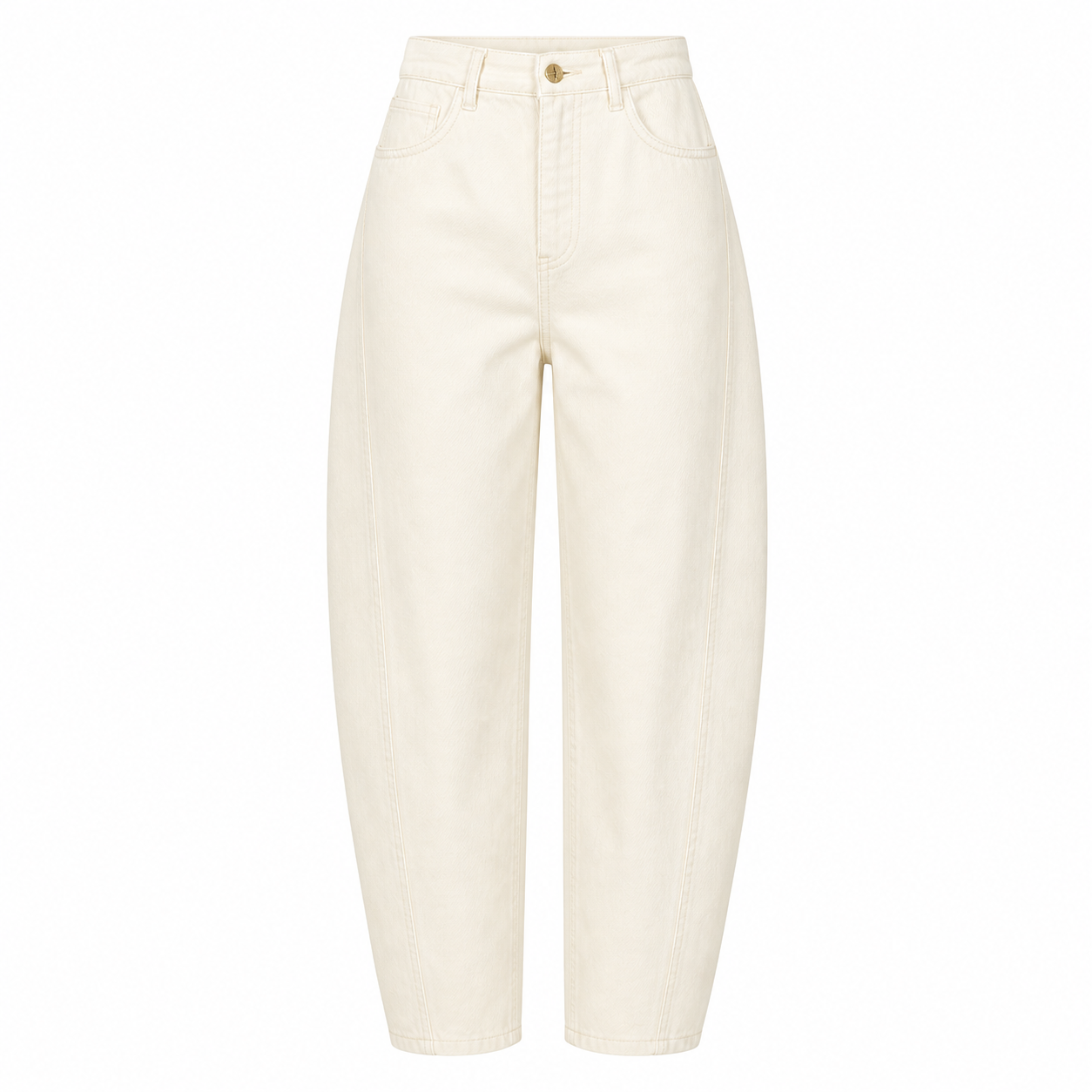 Tracy barrel jeans beige