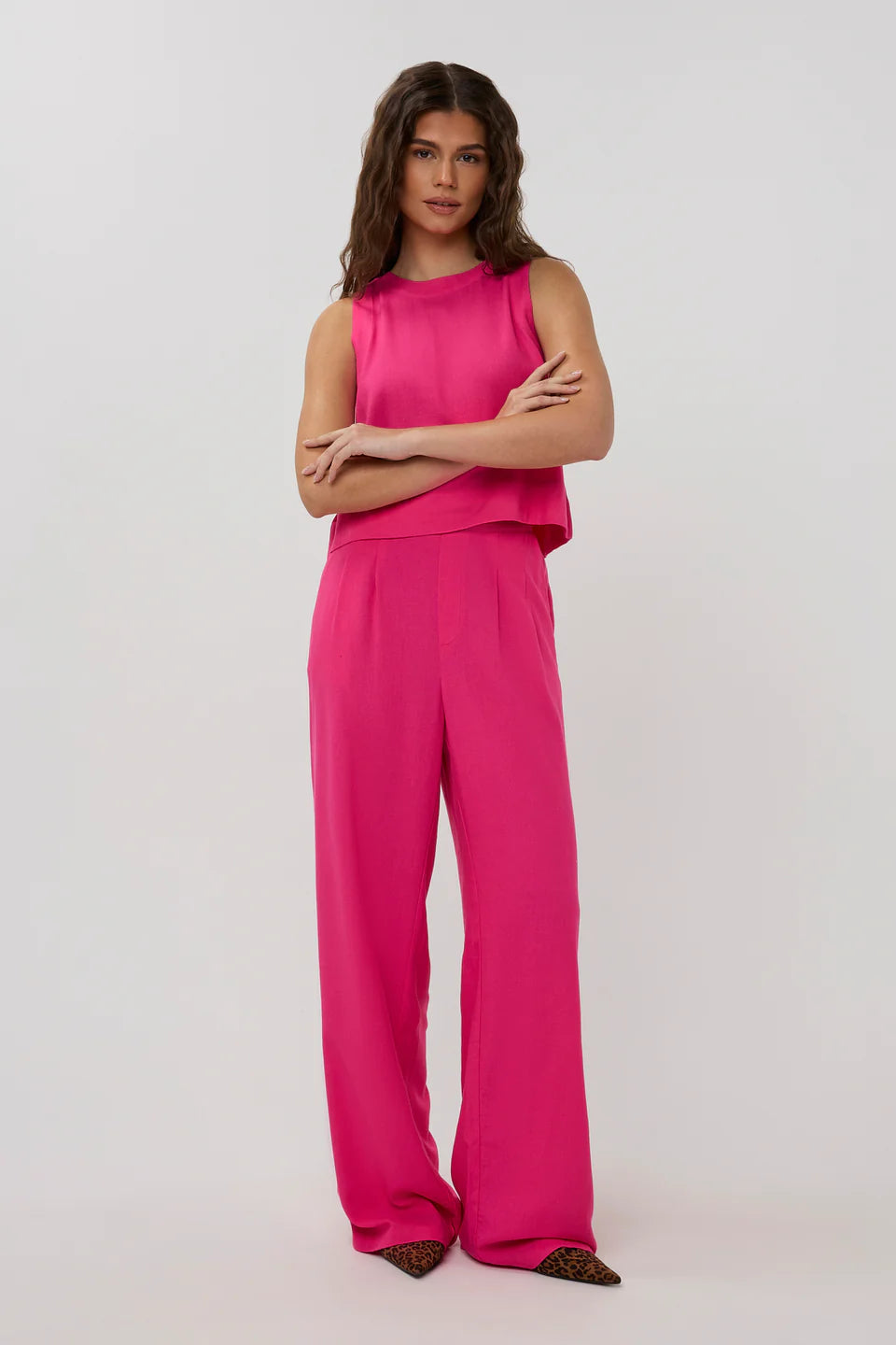 Roze top studio Amaya