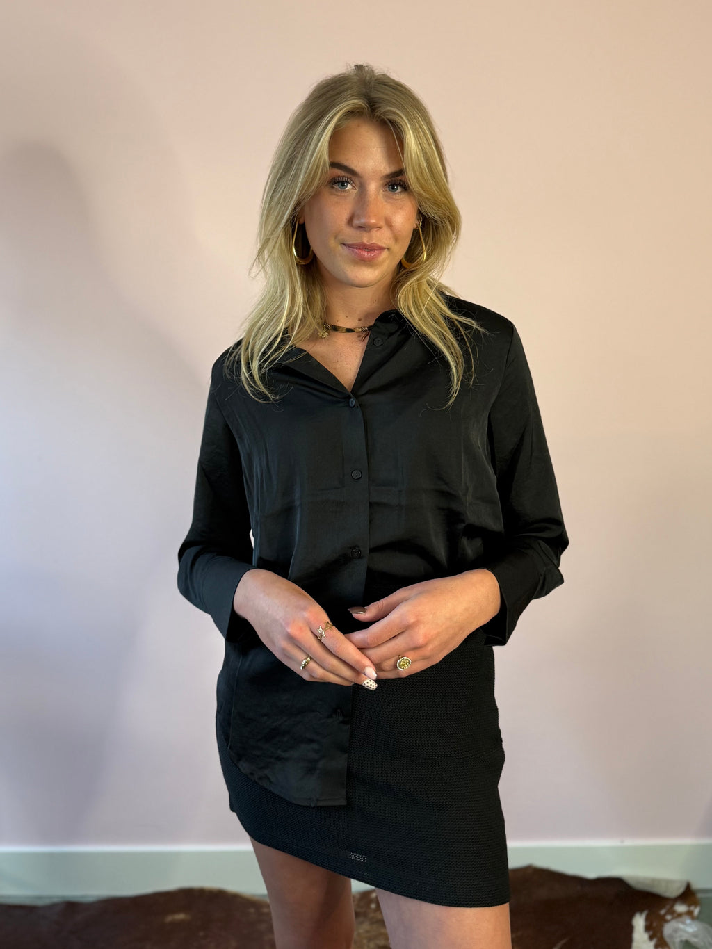 Zwarte blouse