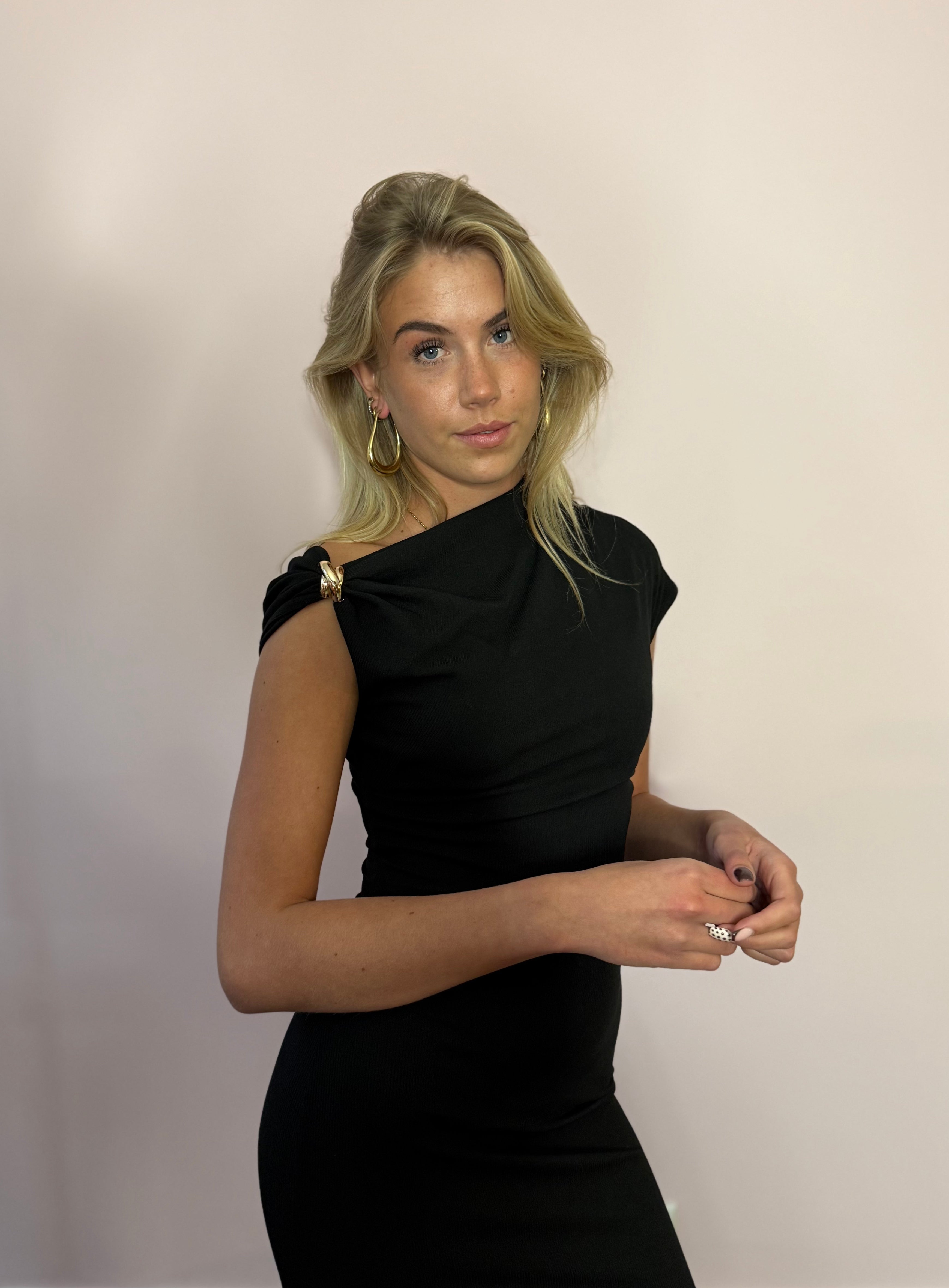 Lange jurk met split