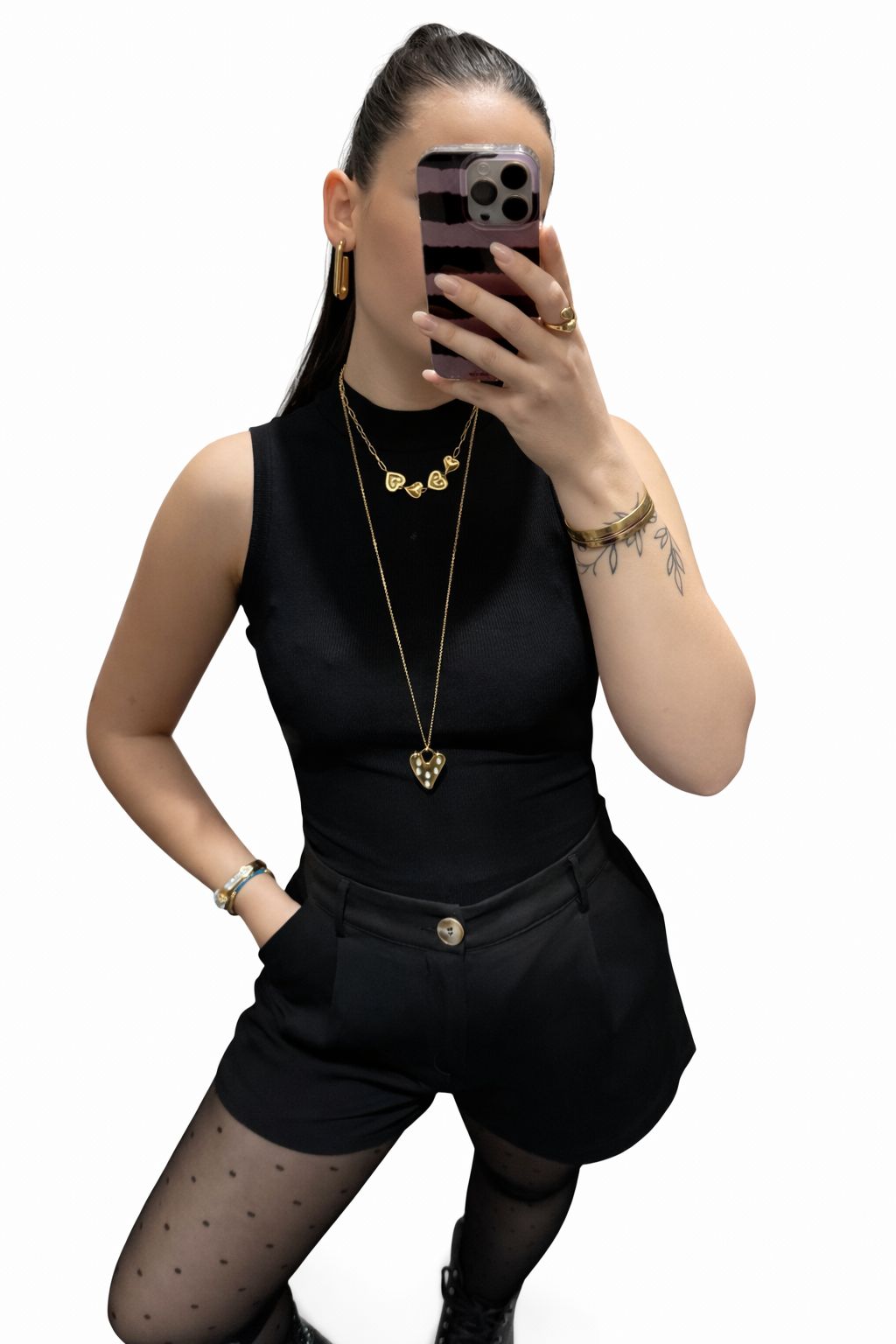 Fay basic zwarte body