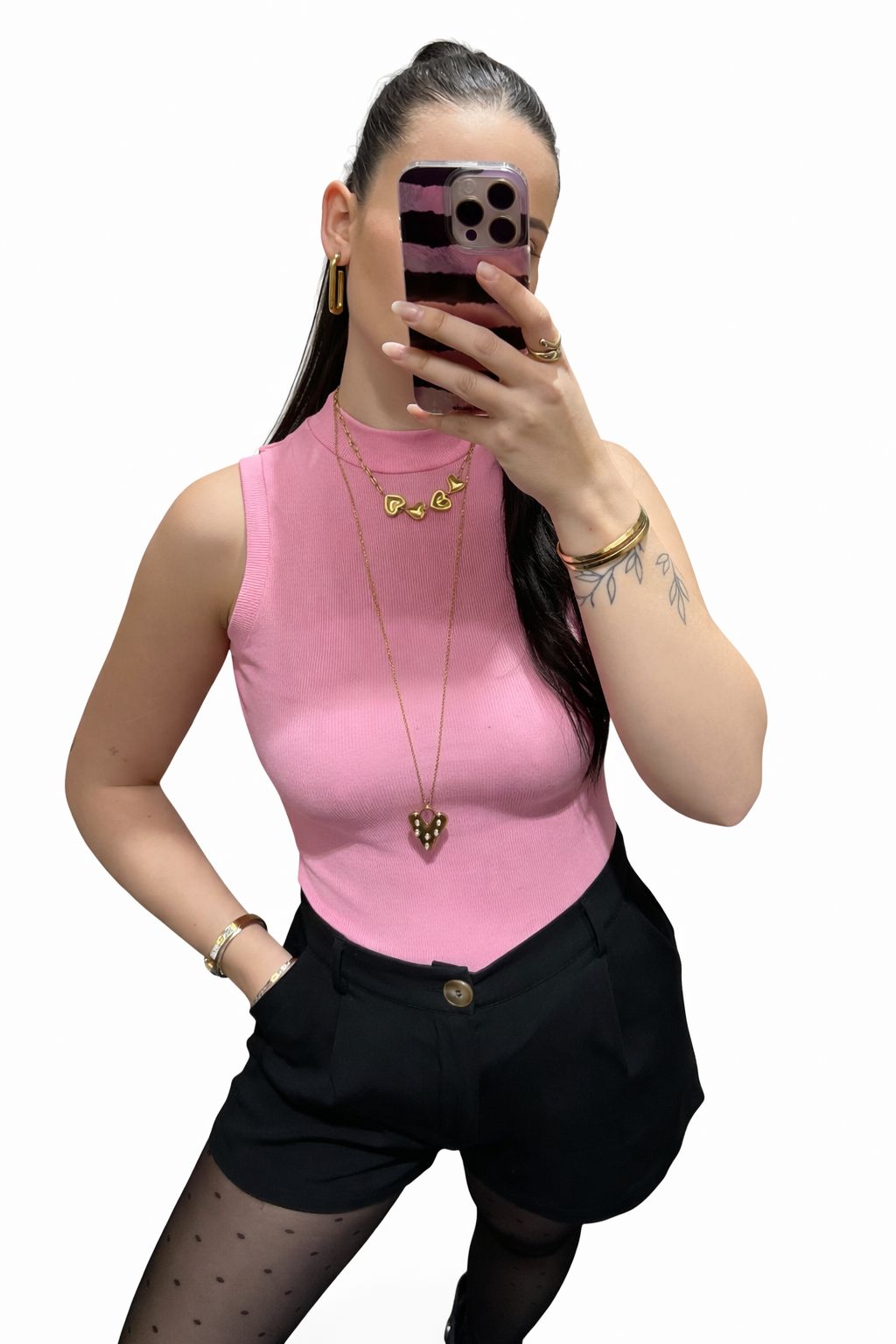 Fay basic roze body