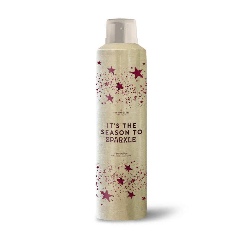 Shower foam - It's the season to sparkle