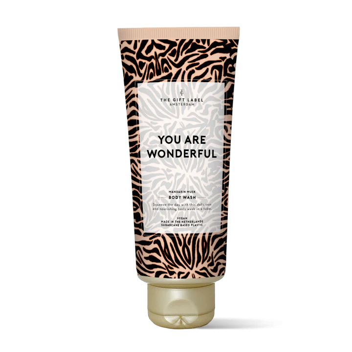 Body wash tube - You are wonderful